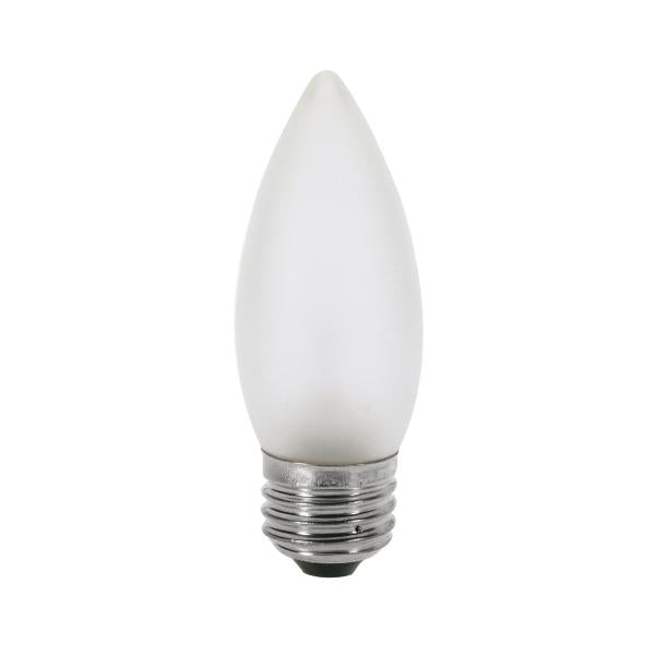 4.5 Watt B11 LED - Frosted - Medium base - 2700K - 330 Lumens - 120 Volt - 2-Card