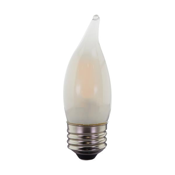 4.5 Watt CA10 LED - Frost - Medium base - 2700K - 120 Volt - 2-Card