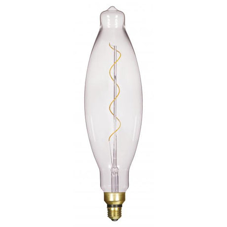 4 Watt BT38 LED vintage style - Clear - 25000 Average rated hours - Medium Base - 120 Volt