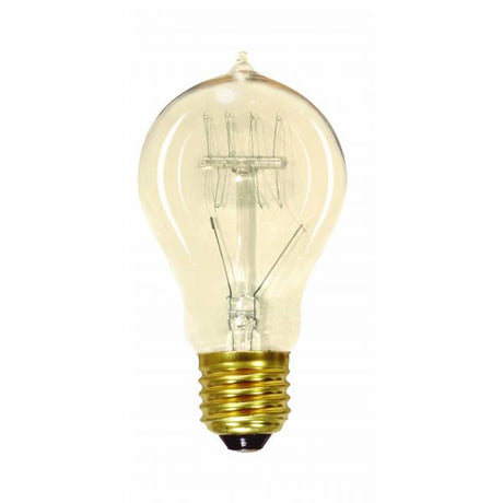 25 Watt A19 Incandescent - Clear - 3000 Average rated hours - 100 Lumens - Medium base - 120 Volt