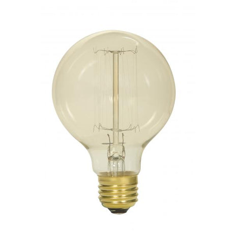 40 Watt G25 Incandescent - Clear - 3000 Average rated hours - 160 Lumens - Medium base - 120 Volt