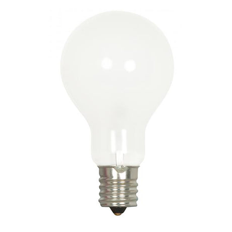 40 Watt A15 Incandescent - Frost - Appliance Lamp - 1000 Average rated hours - 420 Lumens - Intermediate base - 120 Volt - 2-Card