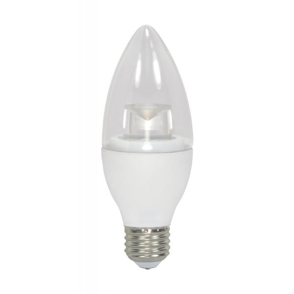 3.5 Watt - B11 LED - 3000K - Medium base - 120 Volt