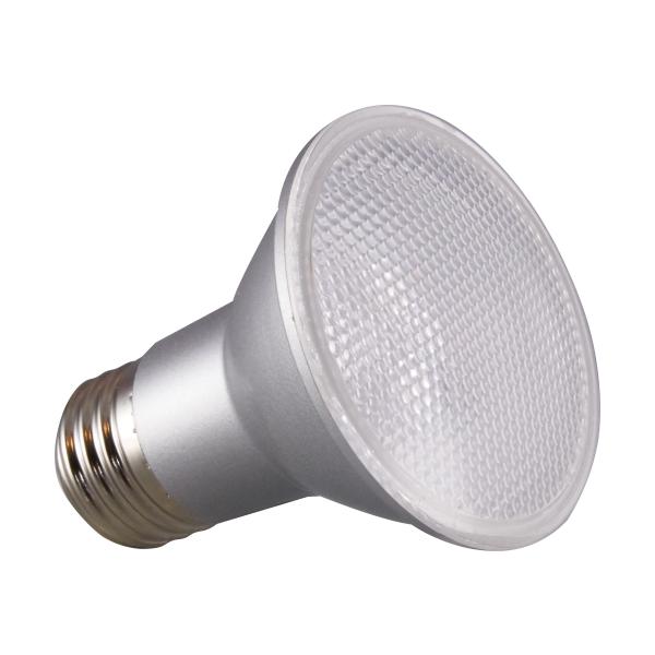 6.5 Watt - PAR20 LED - 2700K - 25 deg. Beam Angle - Medium base - 120 Volt