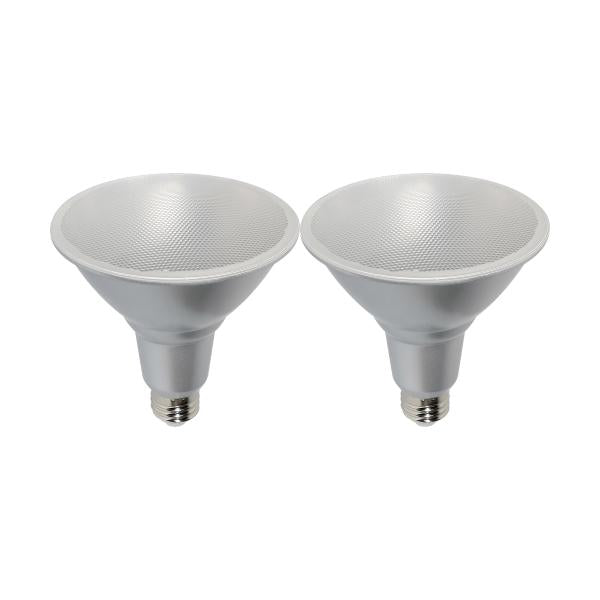 15 Watt - PAR38 LED - 3000K - 60 deg. Beam Angle - Medium base - 120 Volt - 2-Pk