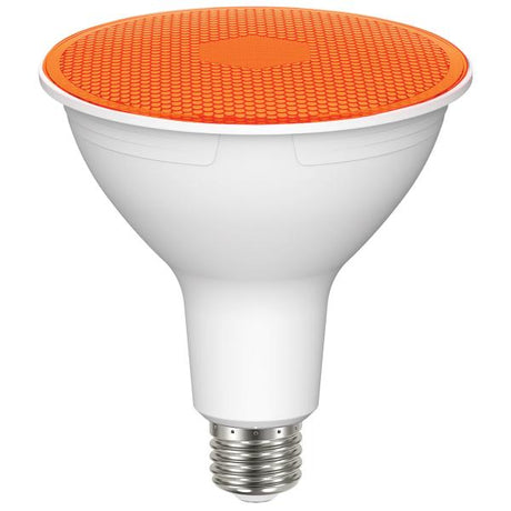 11.5 Watt PAR38 LED - Amber - 90 degree Beam Angle - Medium base - 120 Volt