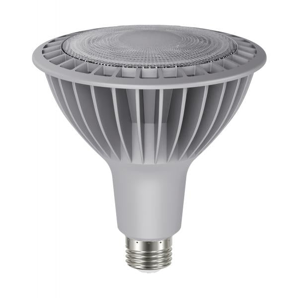 27 Watt - LED PAR38 - 3000K - 40 deg. Beam Angle - Medium base - 100-277 Volt