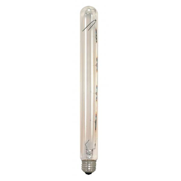 60 Watt T8 Incandescent - Clear - 2000 Average rated hours - 425 Lumens - Medium base - 130 Volt