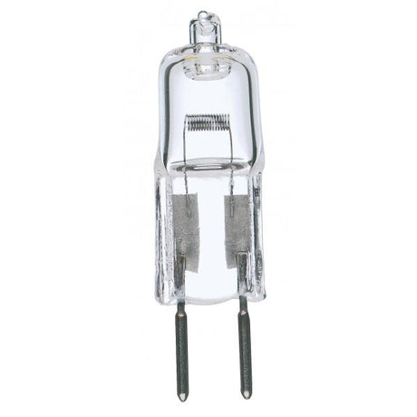 50 Watt - Halogen - T4 - Clear - 2000 Average rated hours - 900 Lumens - Bi Pin GY6.35 base - 12 Volt