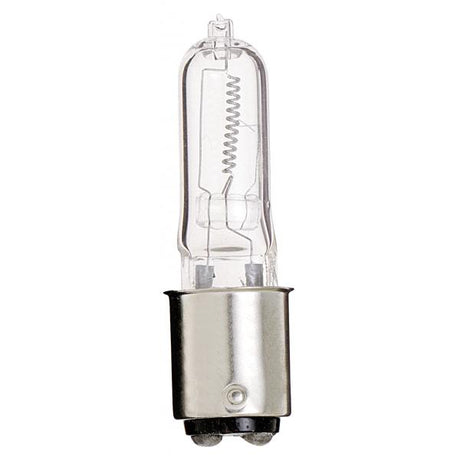 100 Watt - Halogen - T4 - Clear - 2000 Average rated hours - 1700 Lumens - DC Bay base - 120 Volt