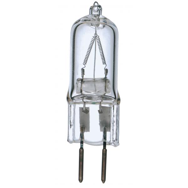 25 Watt - Halogen - T4 - Clear - 2000 Average rated hours - 210 Lumens - Bi Pin GY6.35 base - 120 Volt