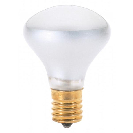 25 Watt R14 Incandescent - Frost - 1500 Average rated hours - 135 Lumens - Intermediate base - 120 Volt