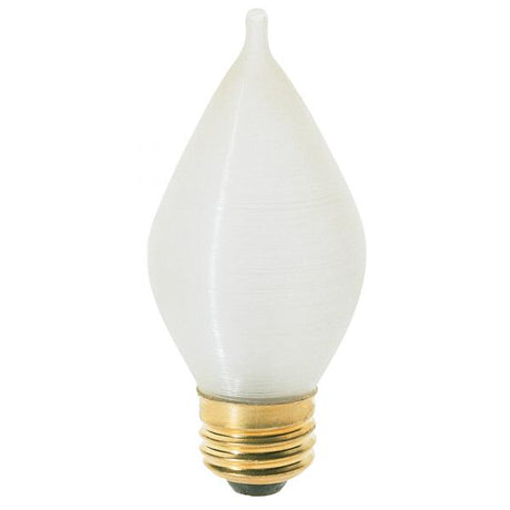 25 Watt C15 Incandescent - Spun White - 4000 Average rated hours - 160 Lumens - Medium base - 120 Volt