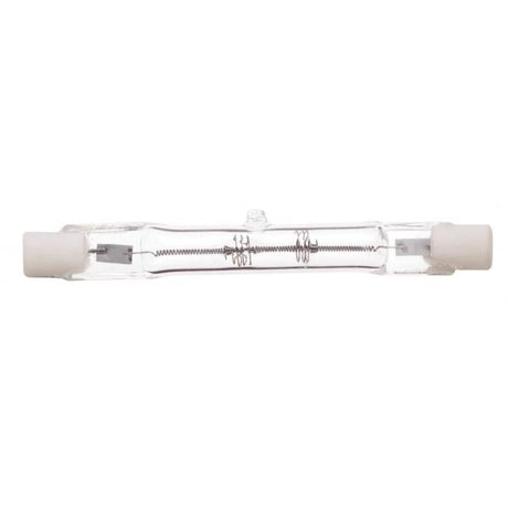 250 Watt - Halogen - T3 - Clear - 1500 Average rated hours - 4500 Lumens - Double Ended base - 78mm - 120 Volt