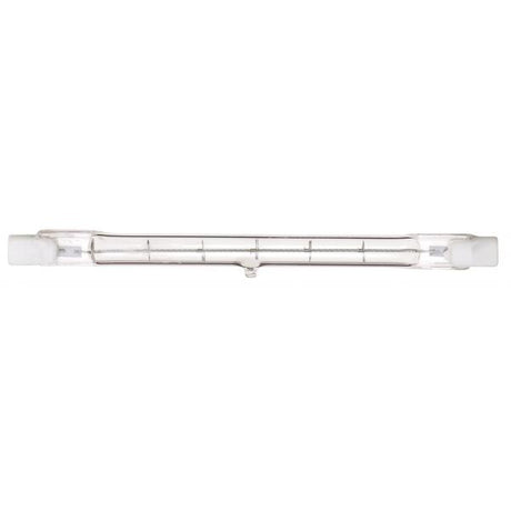 100 Watt - Halogen - T3 - Clear - 1500 Average rated hours - 1650 Lumens - Double Ended base - 118mm - 120 Volt - Carded