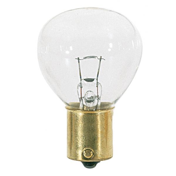 24.24 Watt miniature - RP11 - 200 Average rated hours - Bayonet Single Contact Base - 6.2 Volt