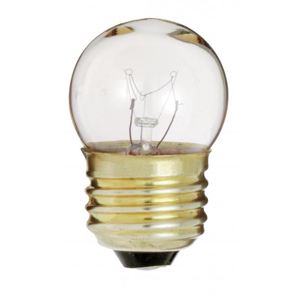 25 Watt S11 Incandescent - Clear - 1500 Average rated hours - 210 Lumens - Intermediate base