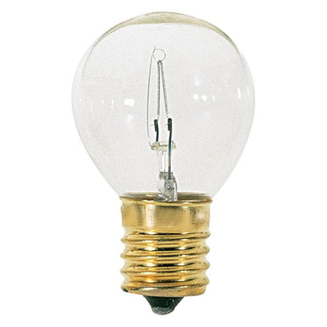 25 Watt - Incandescent - S11 - Clear - 1500 Average rated hours - 220 Lumens - Intermediate base - 120 Volt - Carded