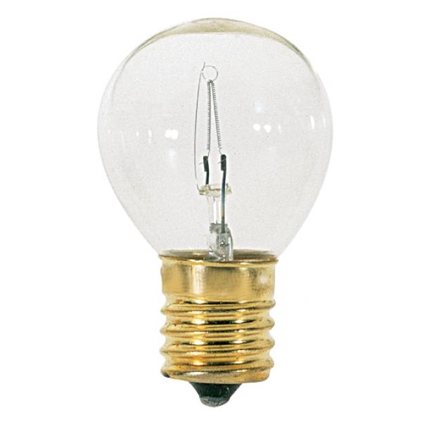 40 Watt S11N Incandescent - Clear - 1500 Average rated hours - 370 Lumens - Intermediate base - 120 Volt - Carded