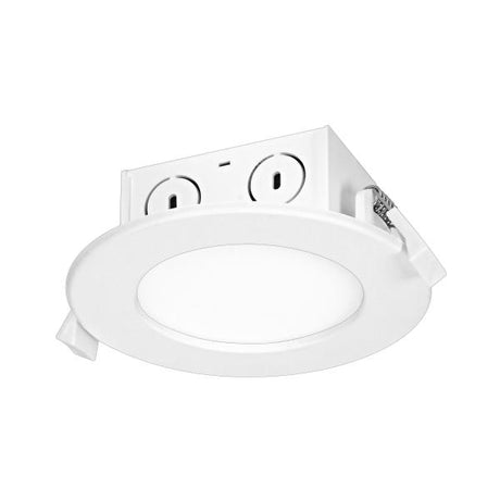 8.5 watt LED Direct Wire Downlight - Edge-lit - 4 inch - 2700K - 120 volt - Dimmable