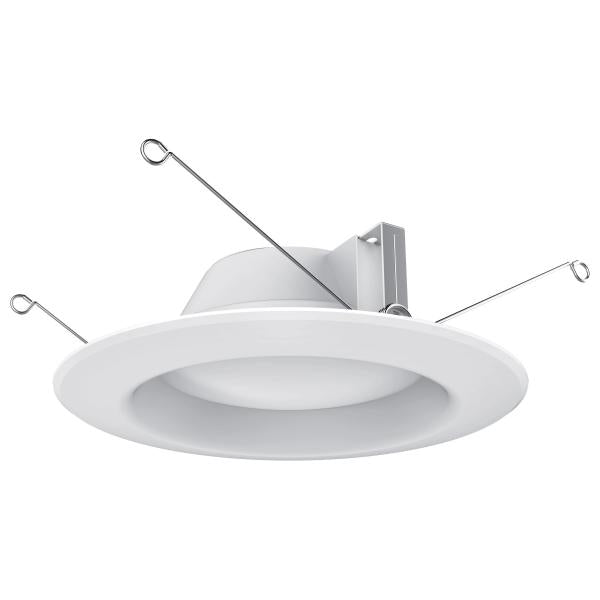 7.2 Watt LED Downlight Retrofit - 5-6 Inches - 2700K - 120 Volt - White Finish