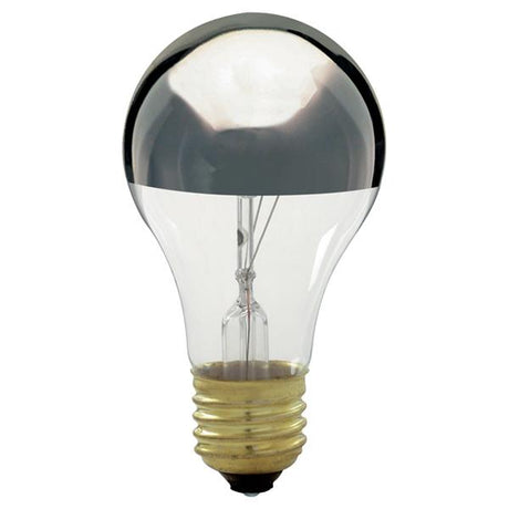 60 Watt A19 Incandescent - Silver Crown - 1500 Average rated hours - 580 Lumens - Medium base - 130 Volt