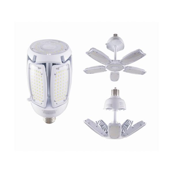 90 Watt LED HID Replacement - 5000K - Mogul Extended base - Adjustable Beam Angle - Type B Ballast Bypass -100-277 Volt