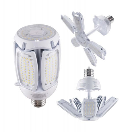 60 Watt LED HID Replacement - 2700K - Mogul extended base - Adjustable Beam Angle - Type B Ballast Bypass -100-277 Volt