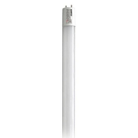 9 Watt T8 LED - 2Ft - 3500K - Medium Bi Pin base - 50000 Average rated hours - 1100 Lumens - Type B - Ballast Bypass - Single or Double Ended Wiring