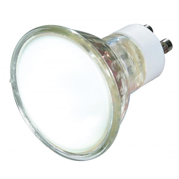 35 Watt - Halogen - MR16 - Frosted - 2000 Average rated hours - 275 Lumens - GU10 base - 120 Volt