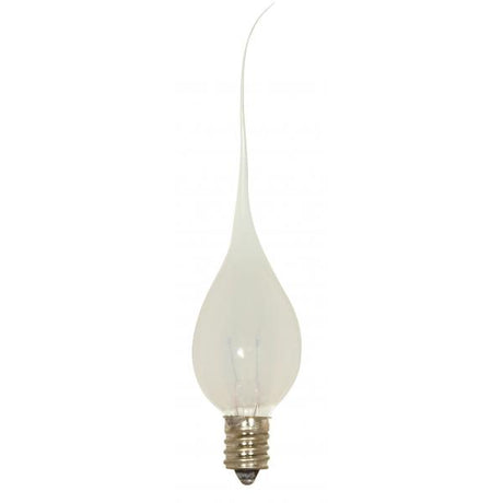 5 Watt C7 Incandescent - 1000 Average rated hours - 10 Lumens - Candelabra base - 120 Volt - 2-Card