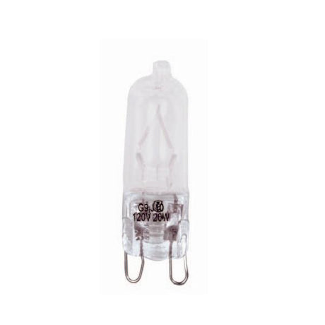 20 Watt - Halogen - T4 - Frosted - 2000 Average rated hours - 200 Lumens - Double Loop base - 120 Volt