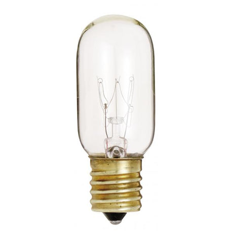 25 Watt T8 Incandescent - Clear - 2500 Average rated hours - 190 Lumens - Intermediate base - 130 Volt - Carded