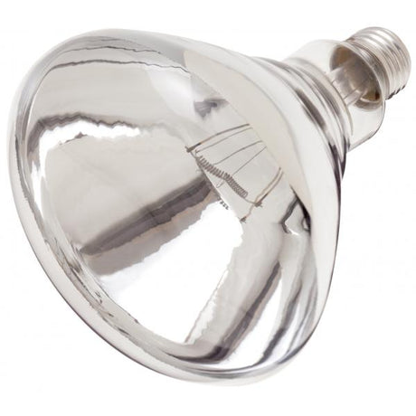 125 Watt R40 Incandescent - Clear Heat - 6000 Average rated hours - Medium base - 120 Volt - Shatterproof coated