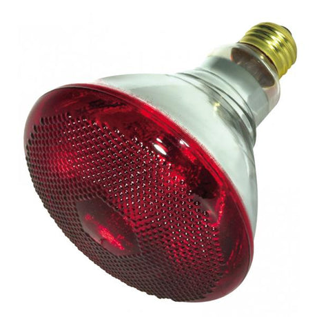 175 Watt BR38 Incandescent - Red Heat - 5000 Average rated hours - Medium base - 120 Volt