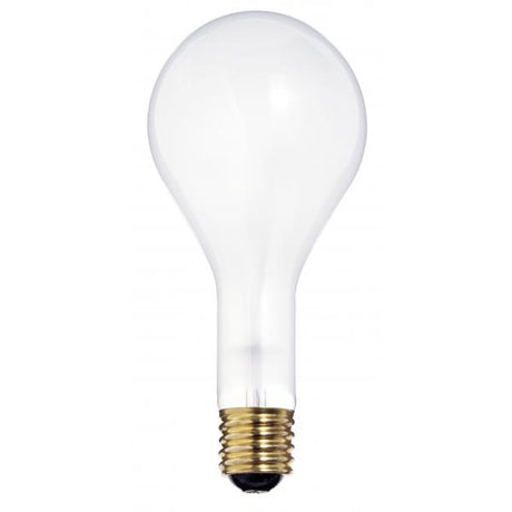 300 Watt PS35 Incandescent - Frost - 2500 Average rated hours - 3600 Lumens - Mogul base - 130 Volt