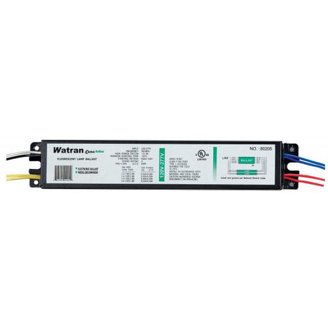 DB240MVRSN - # of lamps: 2 - T12 Rapid Start, Professional < 10% THD, Universal Voltage Ballast 120/277V