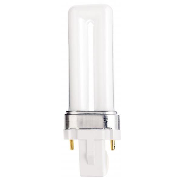 5 Watt - pin-based Compact Fluorescent - 2700K - 82 CRI - G23 base