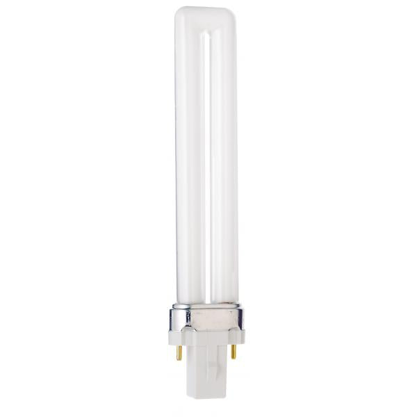 9 Watt - pin-based Compact Fluorescent - 5000K - 82 CRI - G23 base