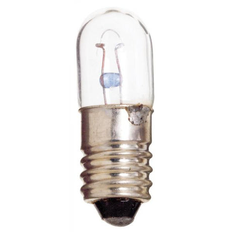 0.95 Watt miniature - T3 1/4 - 3000 Average rated hours - Miniature Screw base - 6.3 Volt