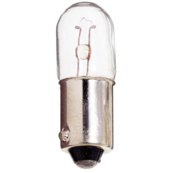 1.58 Watt miniature - T3 1/4 - 3000 Average rated hours - Miniature Bayonet base - 6.3 Volt