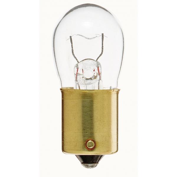 12.03 Watt miniature - B6 - 200 Average rated hours - Bayonet Single Contact Base - 12.8 Volt