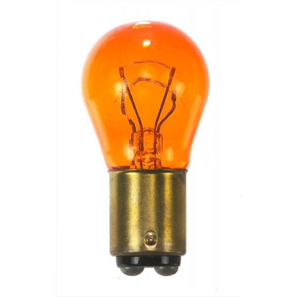 26.88/8.26 Watt miniature - S8 - 1200/5000 Average rated hours - DC Bay base - Amber - 12.8/14 Volt