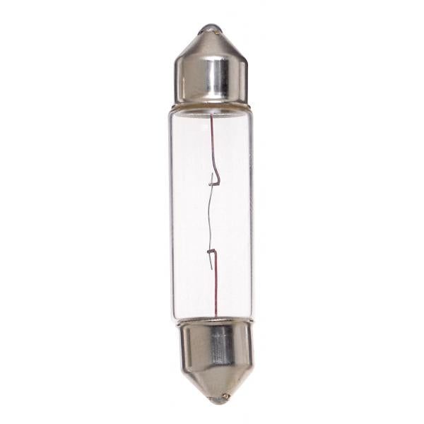 10 Watt miniature - T3 1/4 - 20000 Average rated hours - 120 Lumens - Festoon base - 12 Volt