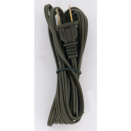 8 Foot Cord With Plug - Brown Finish