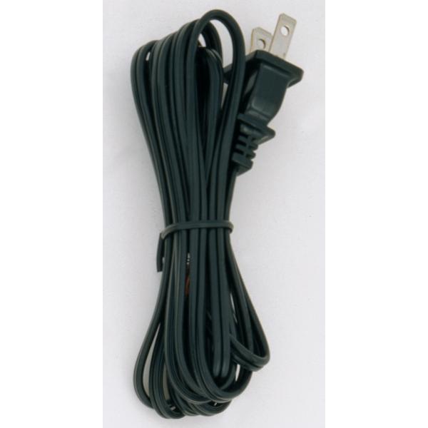 8 Foot Cord With Plug - Black Finish
