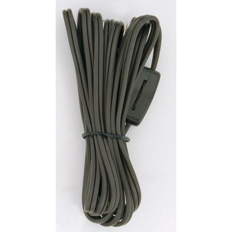 8 Foot Cord, Switch And Plug - Brown Finish