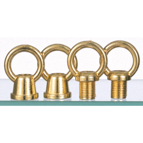 M And F Loop - Brass Finish