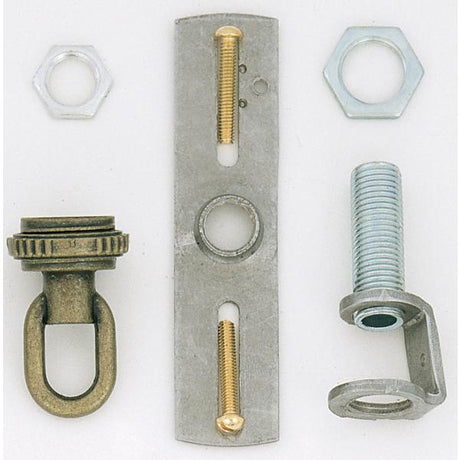 Loop And Ring Kit - Antique Brass Finish