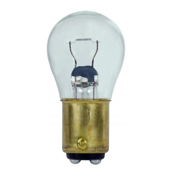 13 Watt miniature - S8 - 200 Average rated hours - Double Contact base - 6 Volt